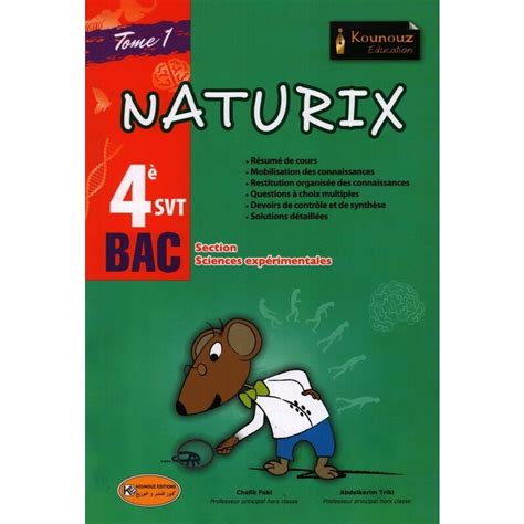 Parascolaire Naturix Em Science T Vente En Ligne Sur Synotec