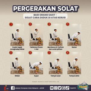 Cara Solat Duduk Atas Kerusi Panduan Lengkap