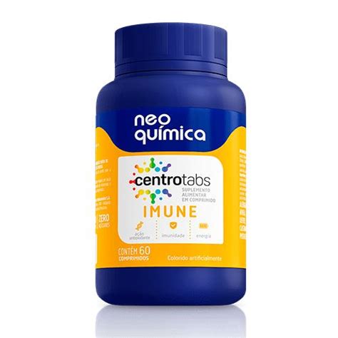 Vitamina Neo Química Centrotabs Imune 60 comprimidos Compra Certa