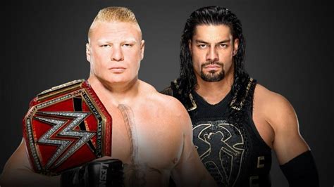 Roman Reigns se enfrentará a Brock Lesnar por el Campeonato Universal