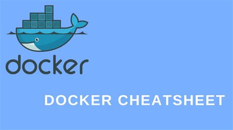 Docker Cheatsheet The Eecs Blog