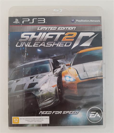 Need For Speed Shift 2 Unleashed Ps3 Completo Playstation Mercado Livre