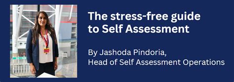 The Stress Free Guide To Self Assessment