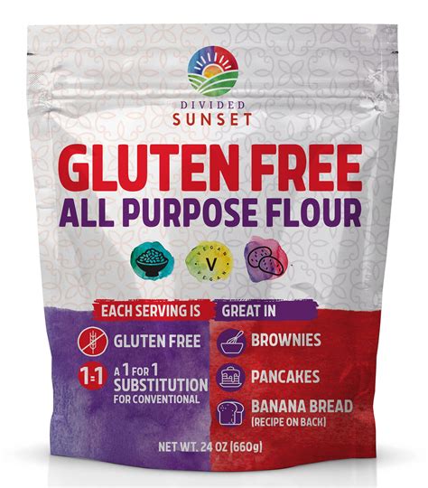 Divided Sunset Gluten Free All Purpose Flour 24oz Walmart