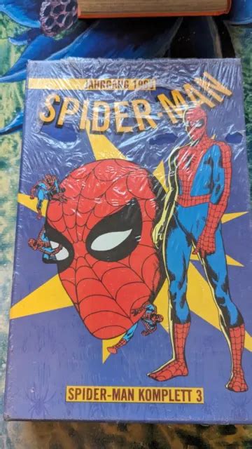 SPIDER MAN JAHRGANG 1965 MARVEL DEUTSCHLAND SPIDER MAN KOMPLETT 3 Neu