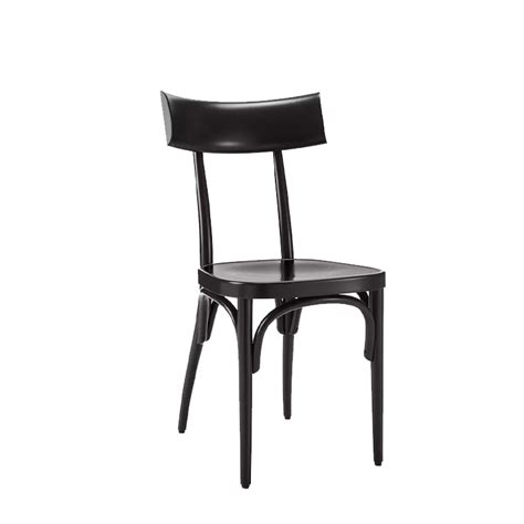 Thonet Sedia Czech Faggio Laccato Nero LONGHO Design Concept Store