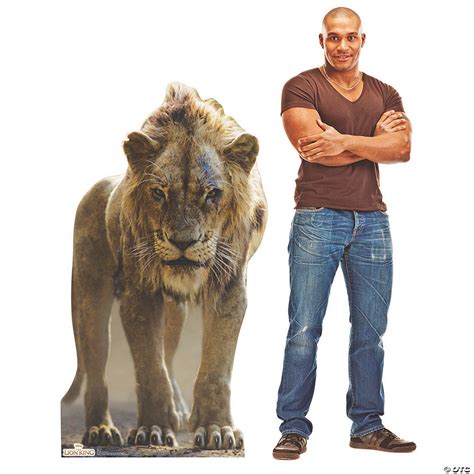 Disney's The Lion King™ Live-Action Scar Life-Size Cardboard Stand-Up ...