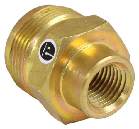 Propane Adapter Fitting Disposable Cylinder Port X 14 Female Npt Jr