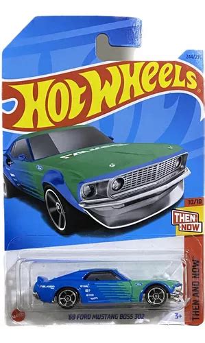 Hot Wheels Ford Mustang Boss Team Falken Azul Mercadolibre