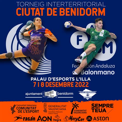 TORNEIG INTERTERRITORIAL 'CIUTAT DE BENIDORM' 2022 - ComunitatDelHandbol🧡💙