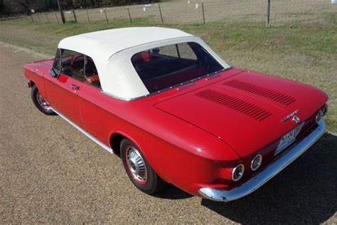 Sell Used 1963 Chevrolet Corvair Monza 900 Spyder Convertible Low