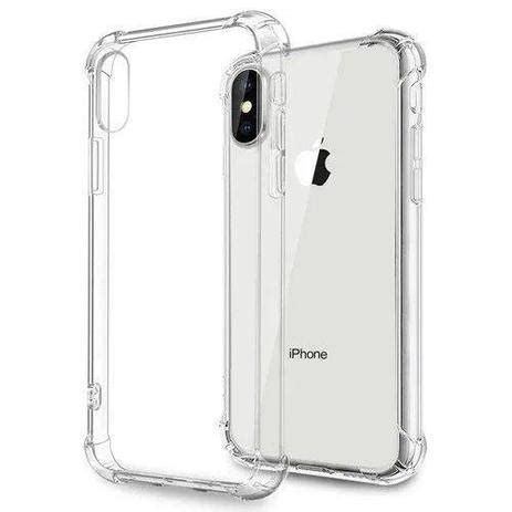 Capa Tpu Borda Anti Impacto Iphone Xs Max Transparente Apple