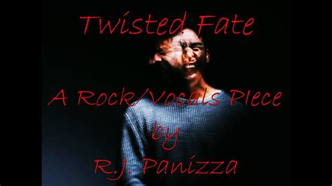 R J Panizza Twisted Fate Rock Progressiverock Newwavesongs