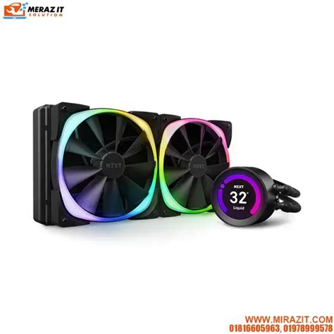 NZXT Kraken Z63 RGB 280mm All In One Liquid CPU Cooler With LCD Display