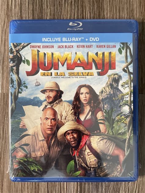 Buy JUMANJI En La Selva Welcome To The Jungle Blu Ray DVD 2017