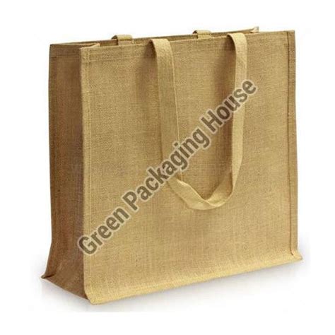 Green Packaging House Kolkata Jute Wine Bottle Bags Manufacturer Exporter