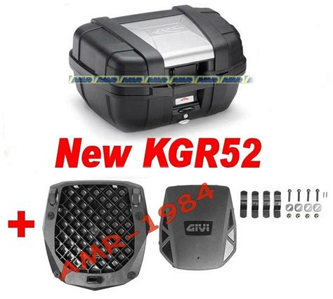 Suitcase Bauletto Kappa KGR52 SR8711 Plate E251 X Benelli Trk 502