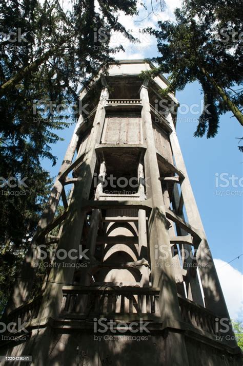 Old Reinforced Concrete Water Tower Stock Photo Download Image Now