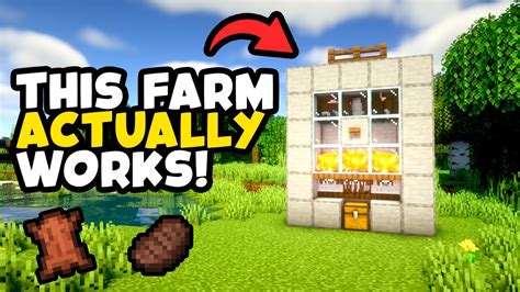 The BEST Automatic Cow Farm In Minecraft YouTube