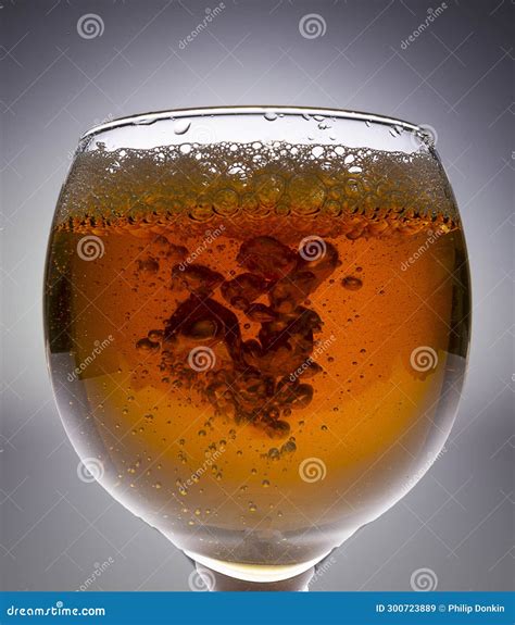 Bubbles Forming in Liquid Showing Unique Patterns and Designs Caused by