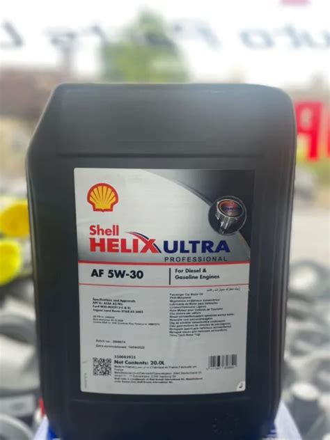 Shell Helix Ultra Professional W Af Oil L Eur Picclick Fr