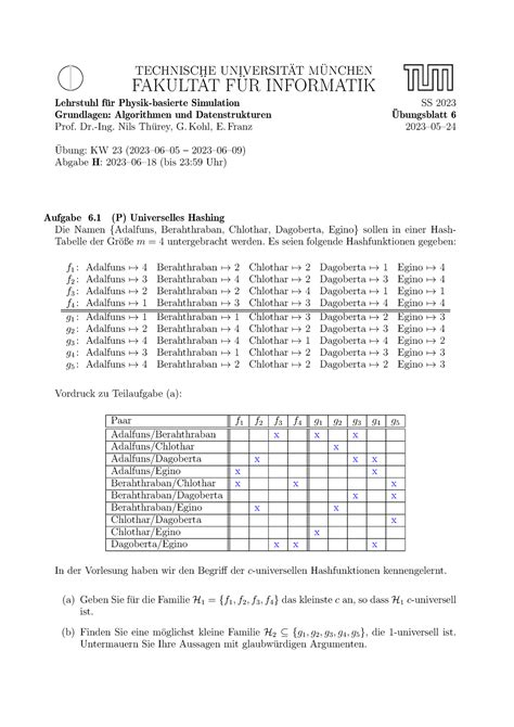 Blatt Loesung Grundlagen Algorithmen Und Datenstrukturen In