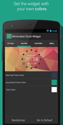 Minimalist Clock Widget APK Download for Android