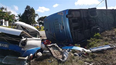 Accidentes Masivos En Cuba Dejan Cinco Muertos Y Decenas De Heridos