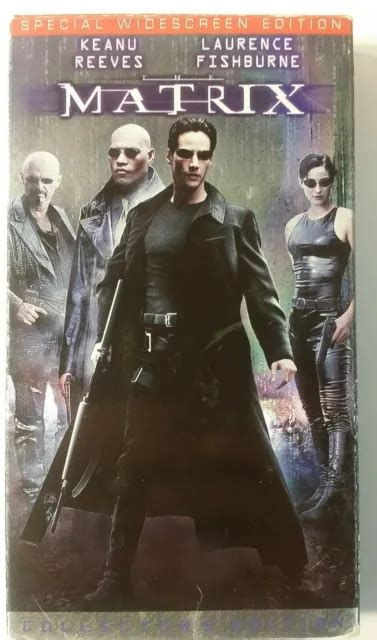 The Matrix Vhs Collectors Edition Keanu Reeves Laurence