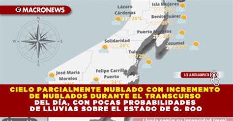 Cielo Parcialmente Nublado Durante El Transcurso Del DÍa Con Pocas