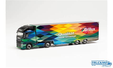 Herpa Brillux Volvo FH Globetrotter XL Koffersattelzug 314343 TRUCKMO