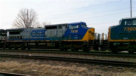 Pair Of EX CSX C40 8Ws On NS 23K YouTube