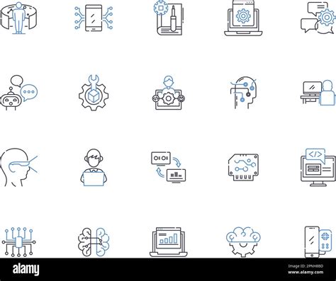 Smartypants Line Icons Collection Intelligent Knowledgeable Brainy