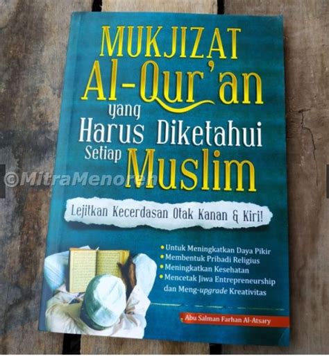 Buku Mukjizat Al Qur An Yang Harus Diketahui Setiap Muslim Lazada