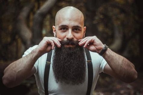 Beardy Bloke Beard Haircut Shaved Head With Beard Beard No Mustache