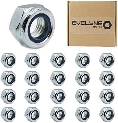 M Flanged Insert Nylon Self Locking Nut A Stainless Steel Hexagon