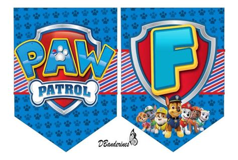 Fiesta De Paw Patrol Banderines Para Imprimir Gratis Mamaflor The