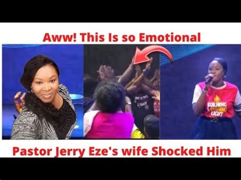 That Emotionalmoment Pastor Jerry Eze S Wife Celebrated Him Streams Of