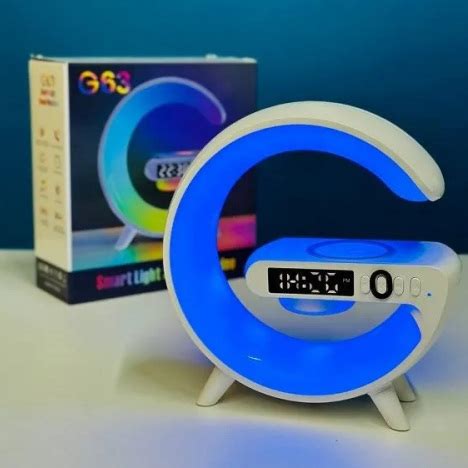 G63 Smart Light Sound Machine with Alarm Clock - Toptechbd