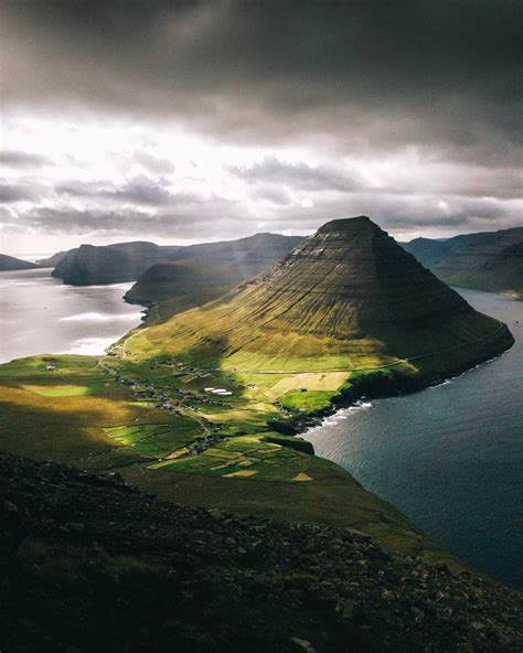 Way Up Villingardalsfjall The 3rd Highest Mountain In The Faroe