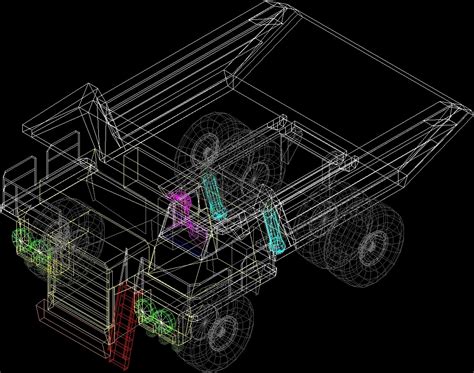 Truck 3D DWG Model for AutoCAD • Designs CAD