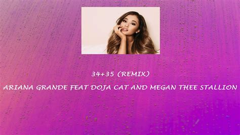 Ariana Grande Remix Feat Doja Cat And Megan Thee Stallion