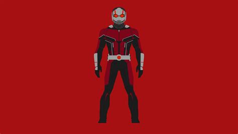 Ant Man Minimalism 4k, HD Superheroes, 4k Wallpapers, Images, Backgrounds, Photos and Pictures