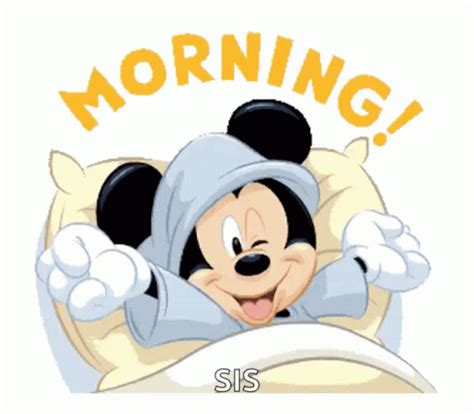 Mickey Mouse Good Morning GIF - MickeyMouse GoodMorning Morning ...