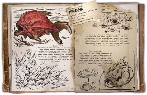 Ark Survival Evolved Dossiers Piranha By Djdinojosh On Deviantart