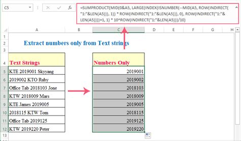 Extract Substring From Text String In Excel Riset