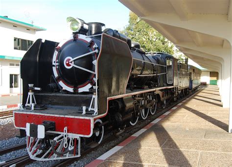 PHNOM PENH: Steam Trains at the Station.