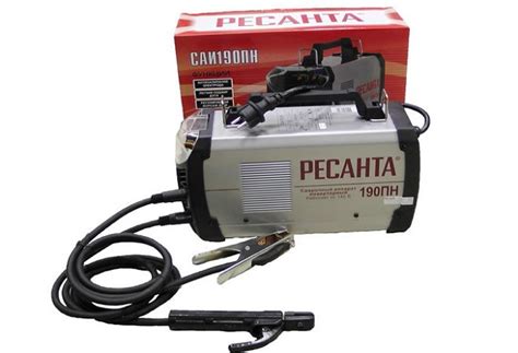 Сварочный инвертор Ресанта САИ-190: отзывы, характеристики, модификации ...