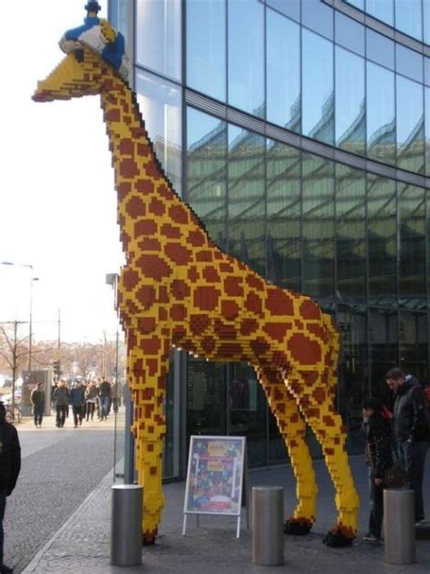 Lego Giraffe Lego Sculptures Amazing Lego Creations Legos