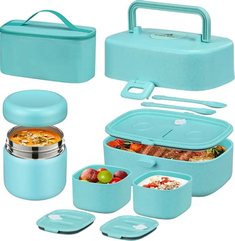 Amazon.com: Pawtong Bento Lunch Box with 8oz Soup Thermo, Kids